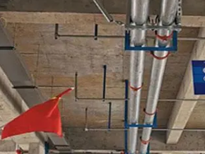 略阳管廊支架的安装方法
